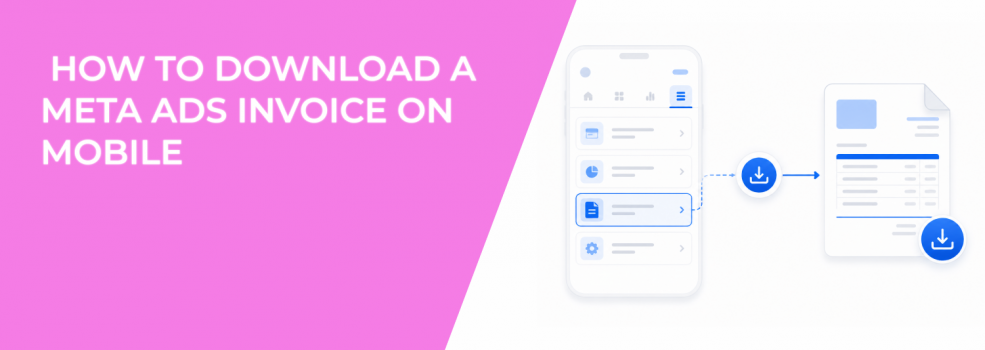 How to Download a Meta Ads Invoice on Mobile