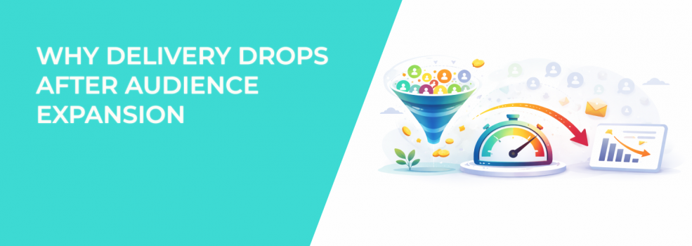 Why Delivery Drops After Audience Expansion