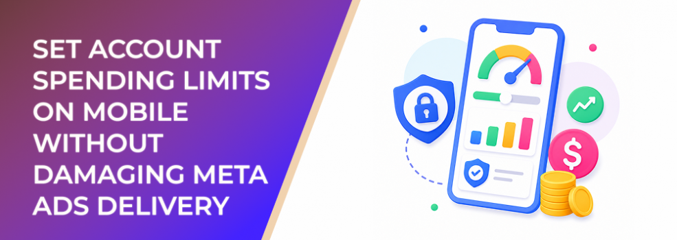 Set Account Spending Limits on Mobile Without Damaging Meta Ads Delivery