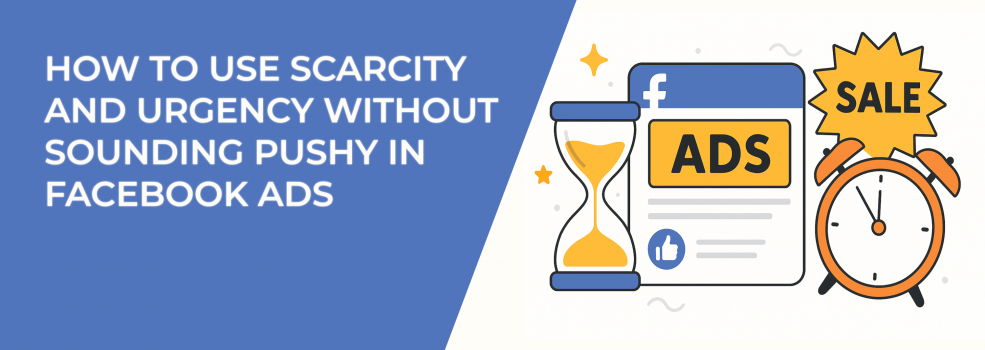How to Use Scarcity and Urgency Without Sounding Pushy in Facebook Ads