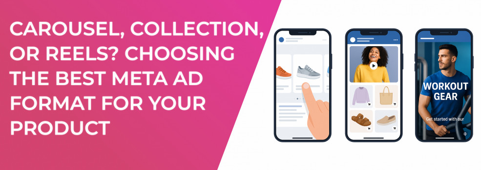 Carousel, Collection, or Reels? Choosing the Best Meta Ad Format for Your Product