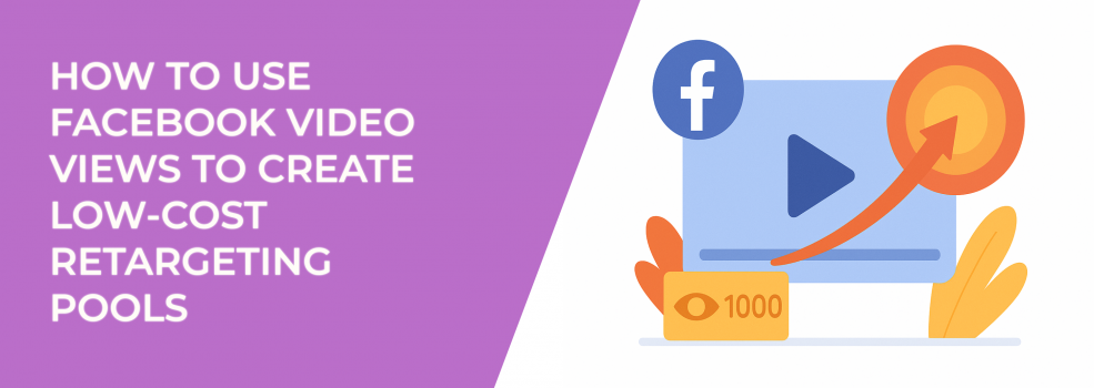 How to Use Facebook Video Views to Create Low-Cost Retargeting Pools