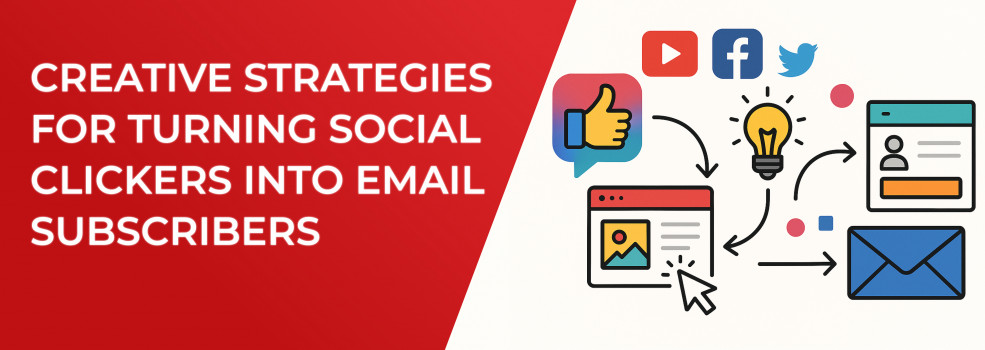 Creative Strategies for Turning Social Clickers Into Email Subscribers