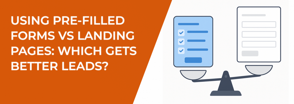 Using Pre-Filled Forms vs Landing Pages: Which Gets Better Leads?