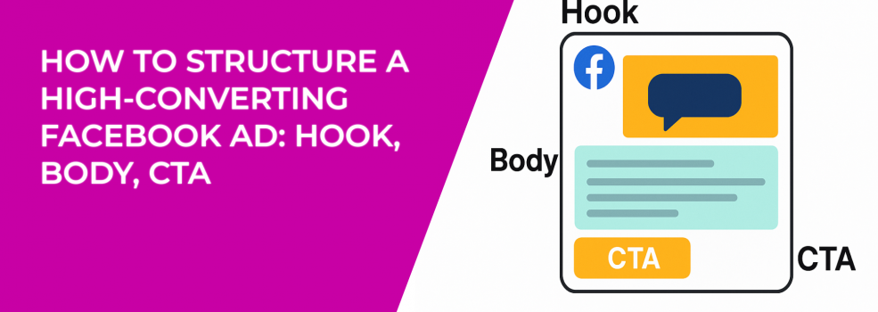 How to Structure a High-Converting Facebook Ad: Hook, Body, CTA