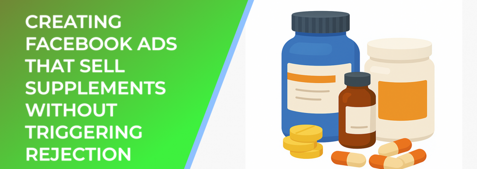 Creating Facebook Ads That Sell Supplements Without Triggering Rejection