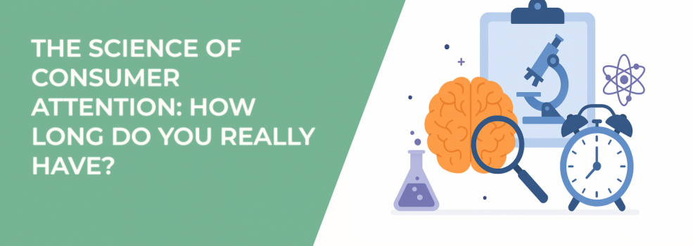 The Science of Consumer Attention: How Long Do You Really Have?