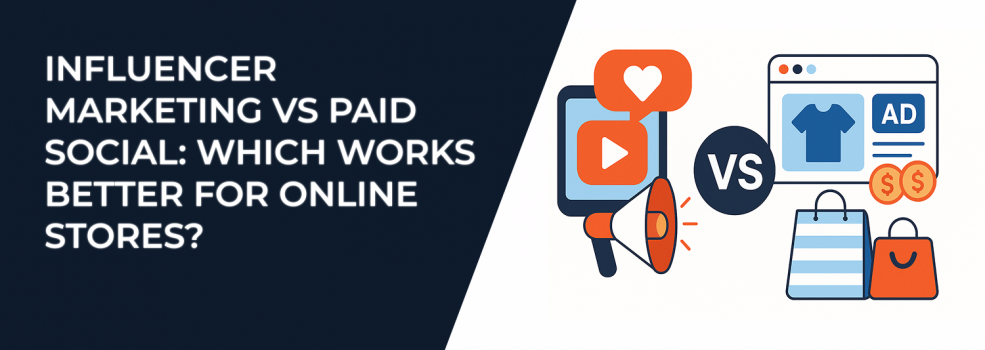 Influencer Marketing vs Paid Social: Which Works Better for Online Stores?