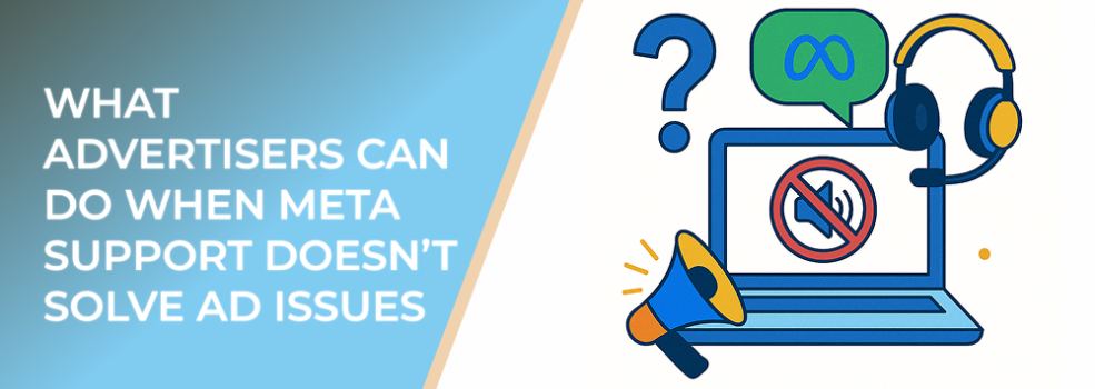 What Advertisers Can Do When Meta Support Doesn’t Solve Ad Issues
